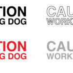 Caution-Working-Dog